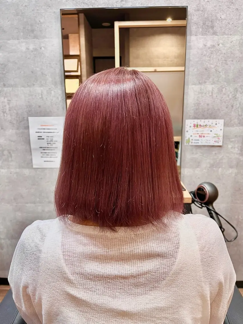 ショート カラー 【髪質改善都賀】 chisatan🍊のヘアスタイル