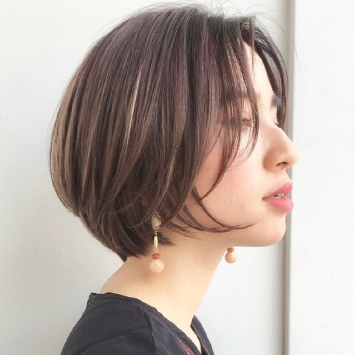 ショート カラー カット ヘアカラー 似合わせショートカ ット/福岡/えりのヘアスタイル