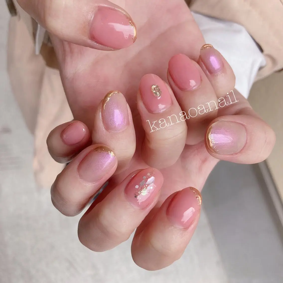 ネイル 地爪育成💅 kanaoanailのネイルデザイン
