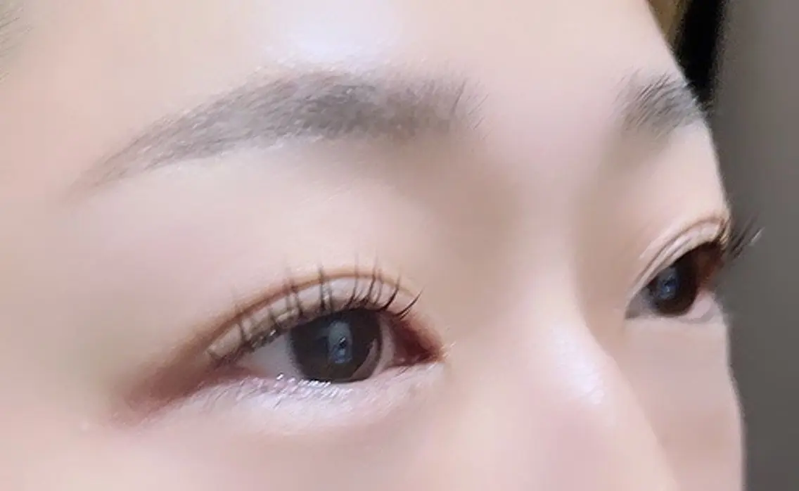 マツエク・マツパ 韓国風マツエク まつげパーマ 一重×まつ毛パーマ マツパ CLOVER. akiのマツエク・マツパデザイン