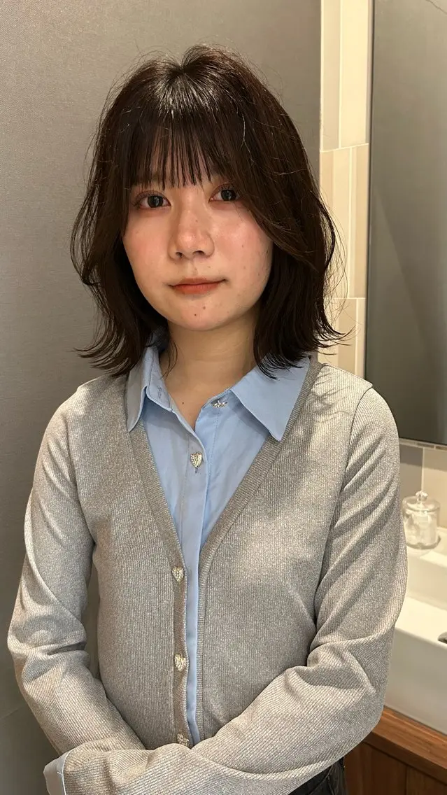 くろかわ まいのヘアスタイル