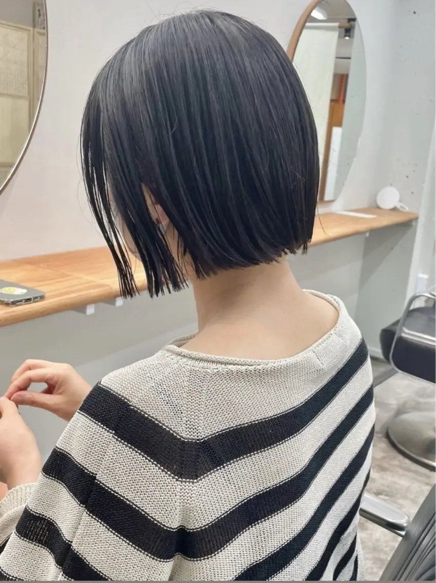 ショート カラー ヘアカラー 立川/ナチュラル/ 透明感カラーYUJIのヘアスタイル
