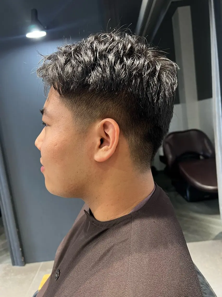 ショート カラー メンズ カット 吉田 泰我のヘアスタイル