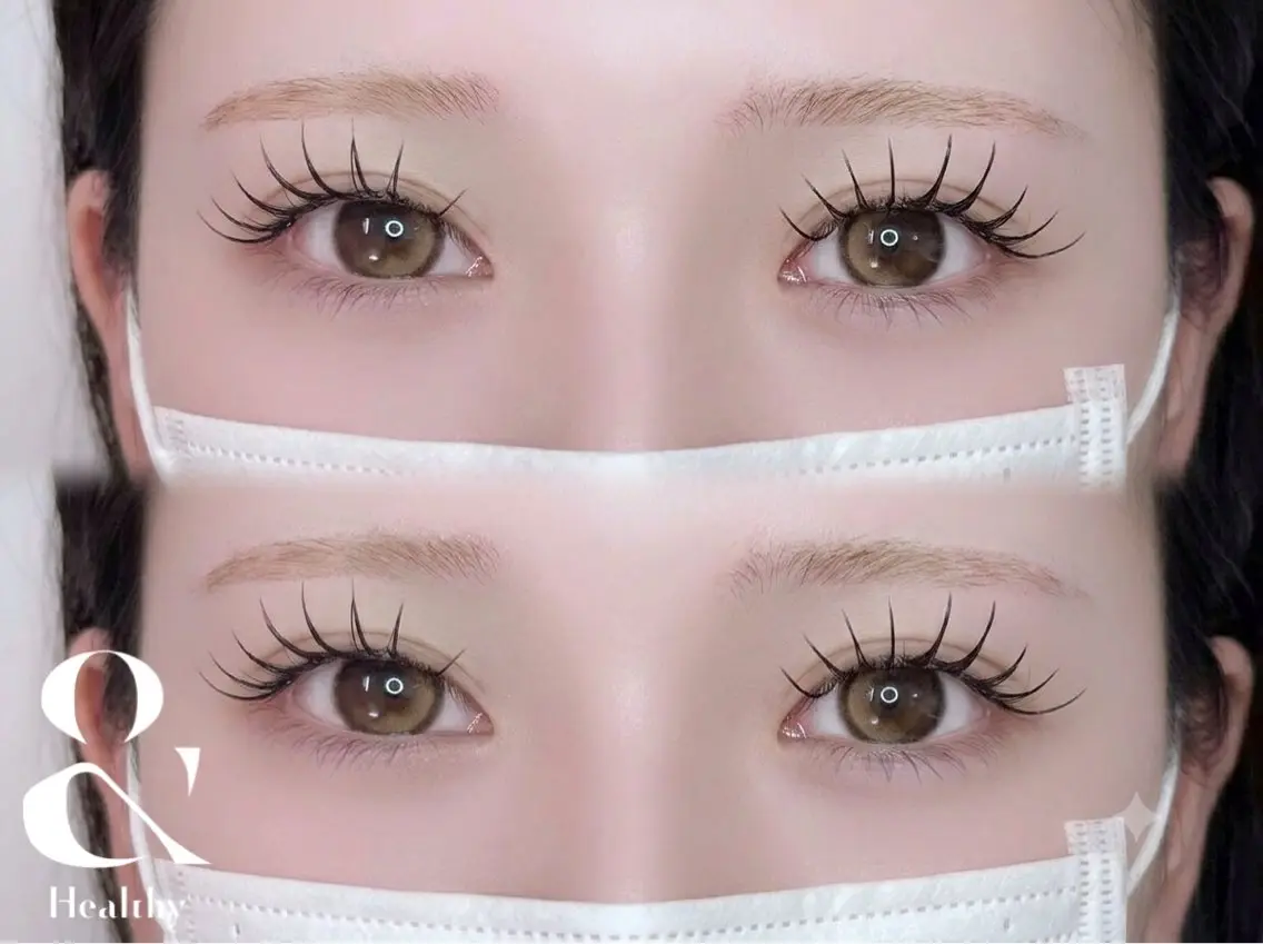 【マツエク✕まつげパーマの最新技術🪄&healthy💫】オフ込フラットラッシュ120本¥8600🎀の写真