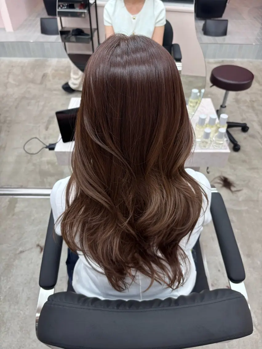 ロング 篠崎 加奈のヘアスタイル