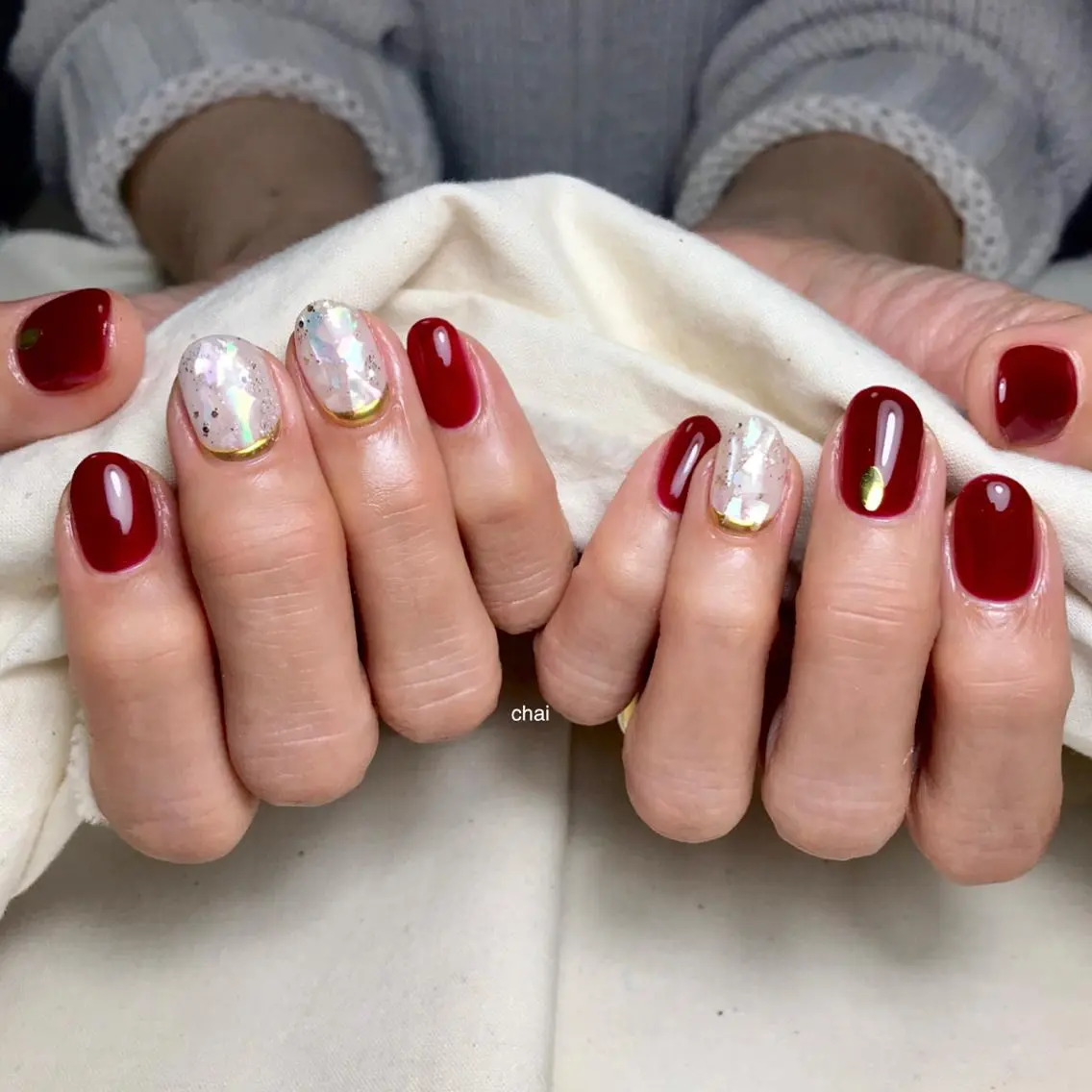 ネイル ハンドネイル chai nail _ai📍鶴橋/桃谷のネイルデザイン