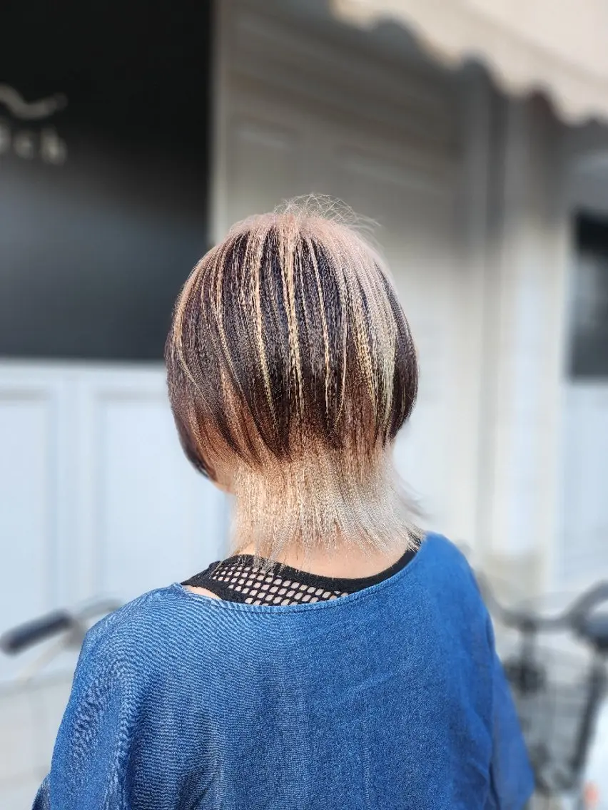 ショート カラー 金田 拓也のヘアスタイル