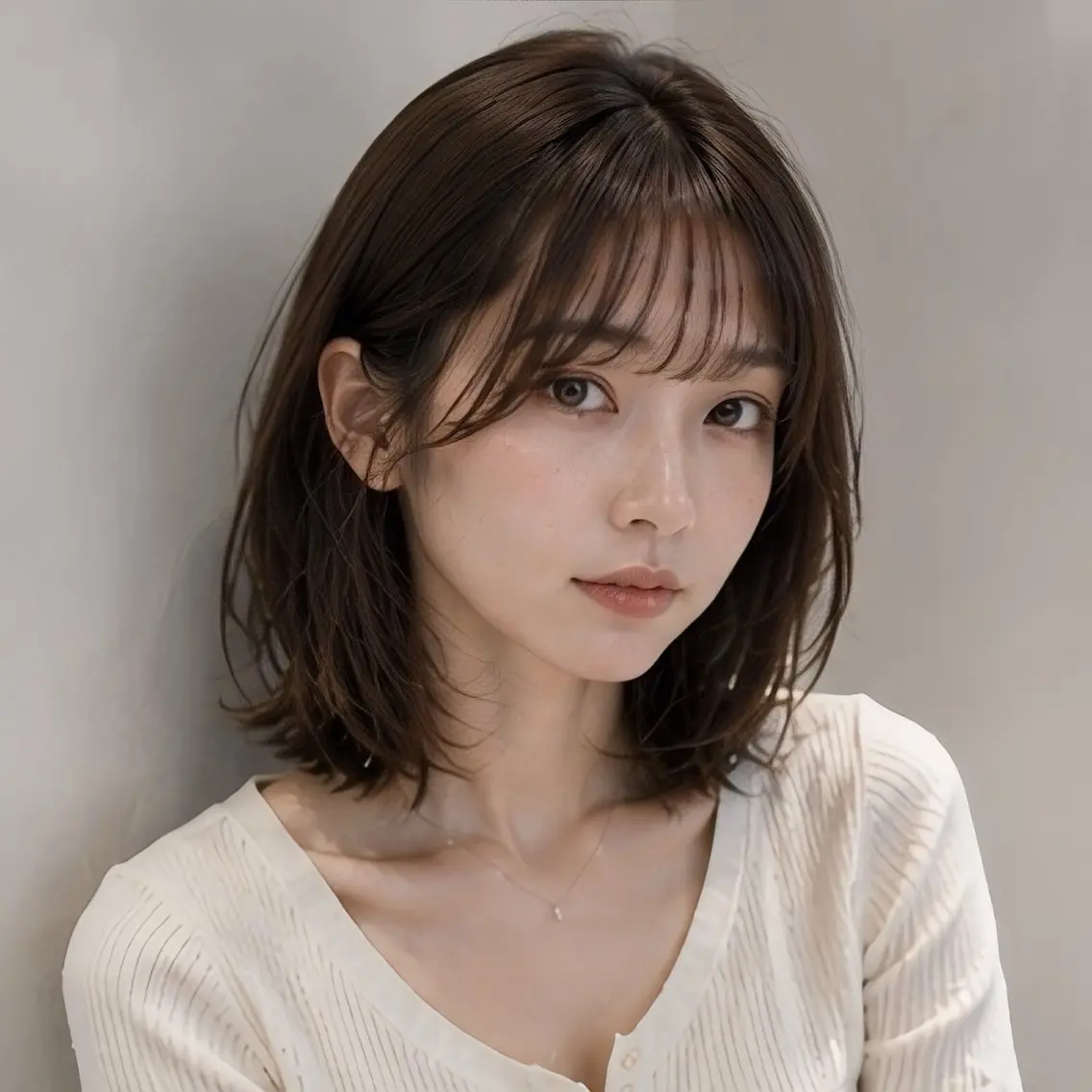 ショート カラー カット ヘアカラー 池袋/前髪/顔周り 縮毛矯正/おばかんのヘアスタイル