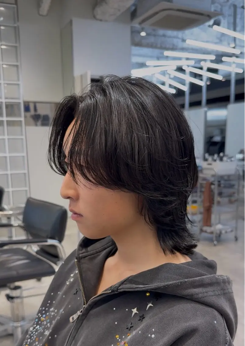 ミディアム パーマ ミディアムパーマ 【fifth】渡部 永遠のヘアスタイル