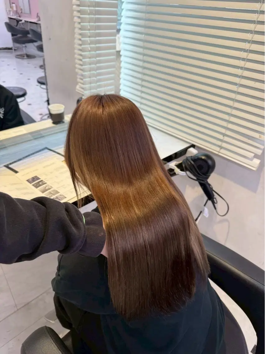 ロング カラー 🍀ブラウンベージュ sakura🍀のヘアスタイル