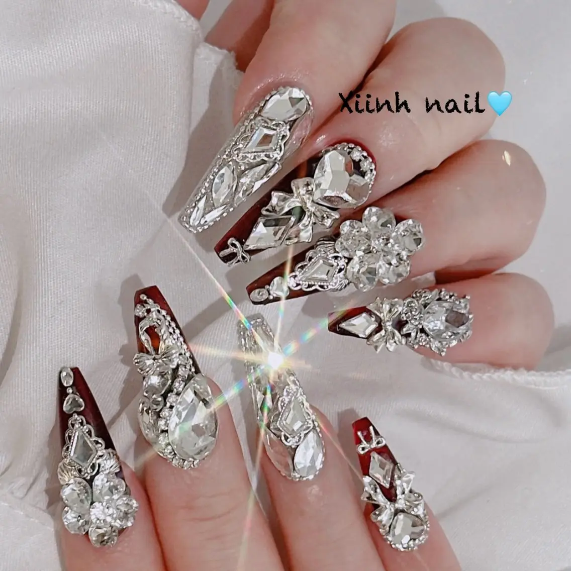 ネイル チークネイル フットネイル フレンチネイル ジェルネイル ハロウィン XIINH NAIL SALONのネイルデザイン