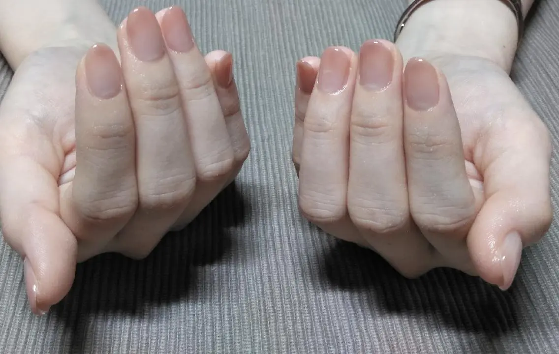 ネイル ブラウン ピンク lylynail YUUKAのネイルデザイン