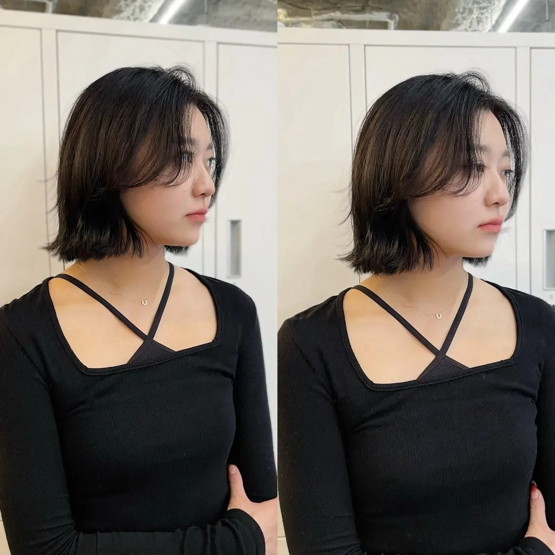 ショート ショートボブ ボブ ショートヘア 上野 葉月🌙のヘアスタイル