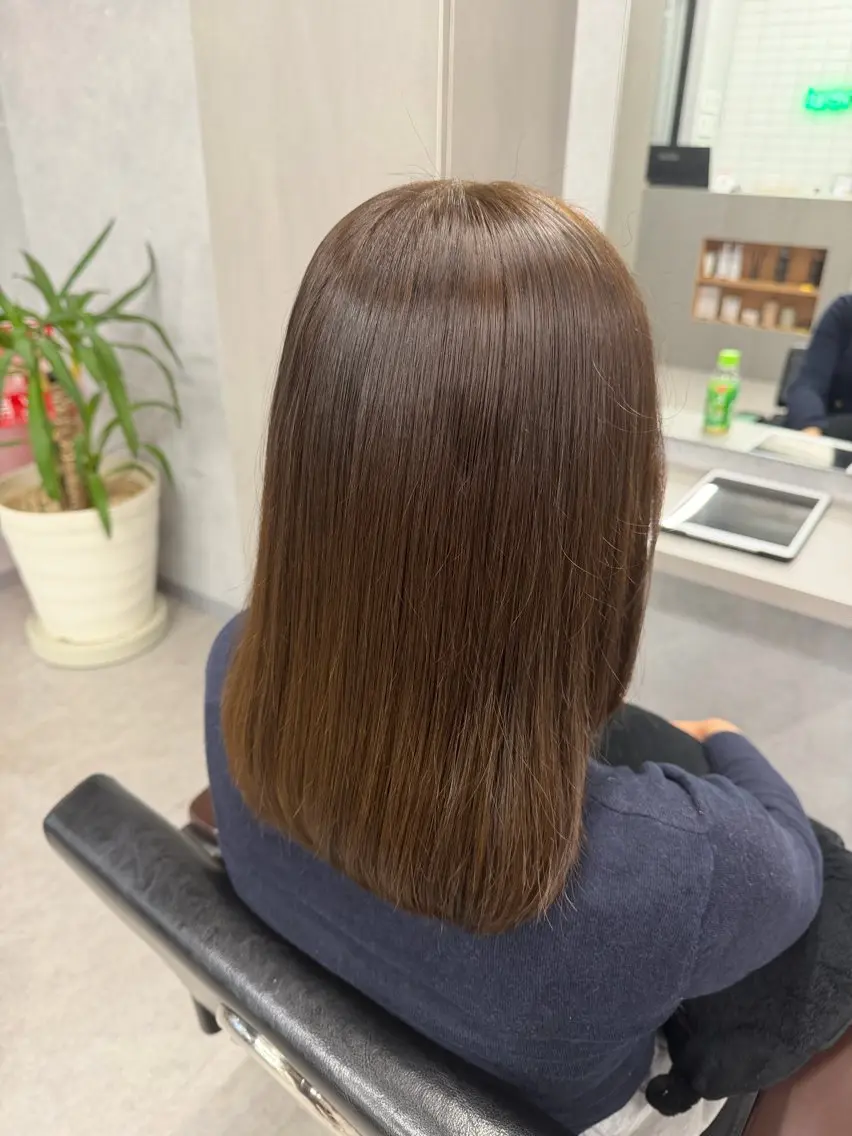 カラー mizuki 🌺🌴のヘアスタイル