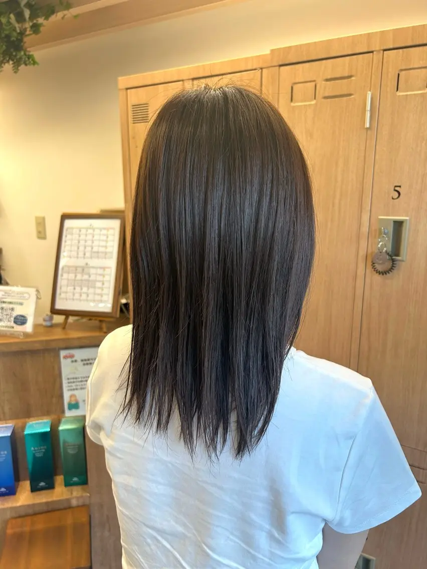 カラー ヘアカラー 西新  MAHIRO 🩵🫧艶髪🩵🫧のヘアスタイル