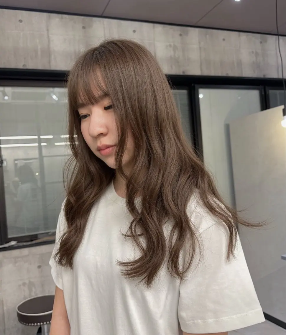 ワンカラー➕ヘッドスパの写真