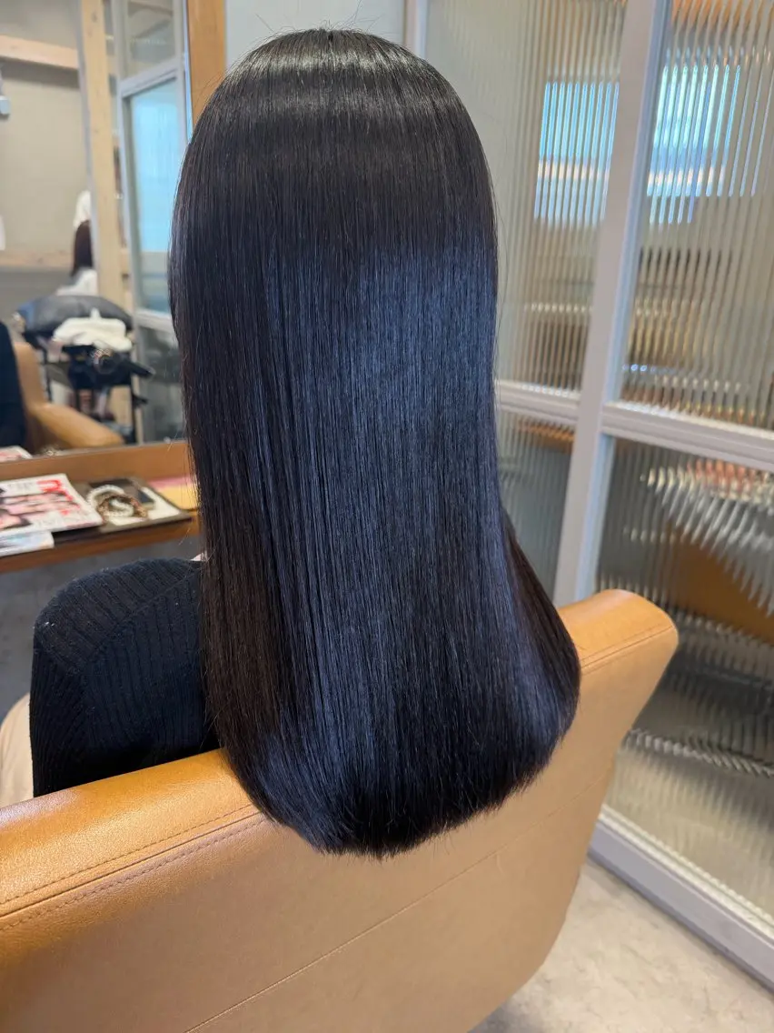 ミディアム 髪質改善 畠 悠也のヘアスタイル