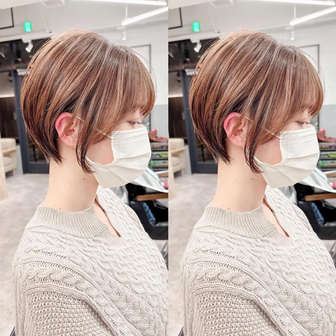 ショート カラー カット ヘアカラー 🧡ショートの達人 🧡SHOのヘアスタイル