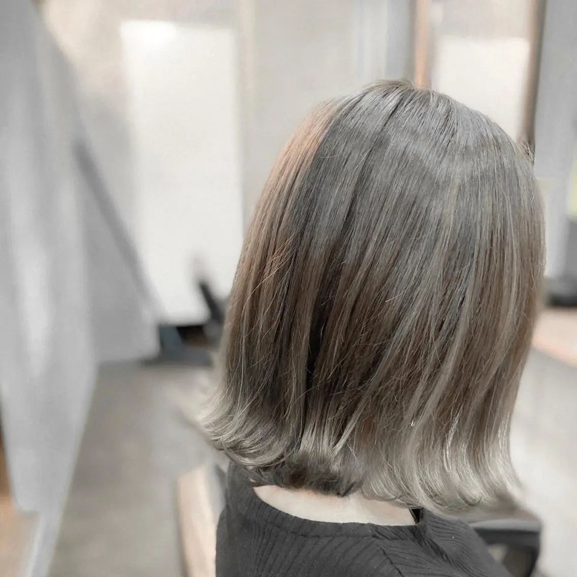 ミディアム カラー カット ヘアカラー トリートメント 川端 康介のヘアスタイル