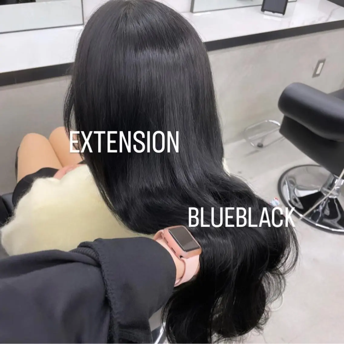 ロング カラー ヘアカラー エクステ エクステ🩵ブリーチ 韓国ヘア🩵KAEのヘアスタイル