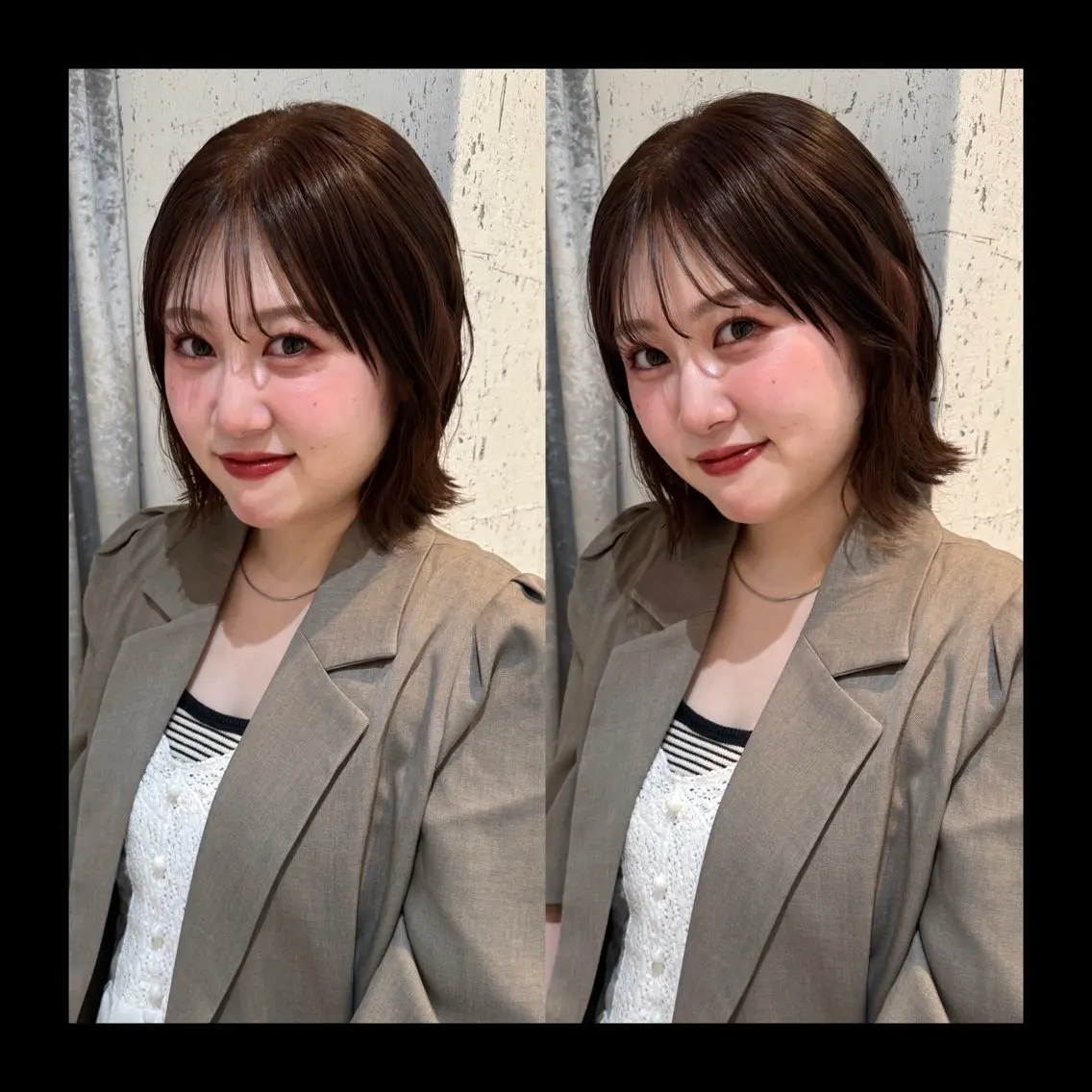 ショート カラー ブラウンカラー カット ヘアカラー トリートメント mai / linoah˚✧のヘアスタイル