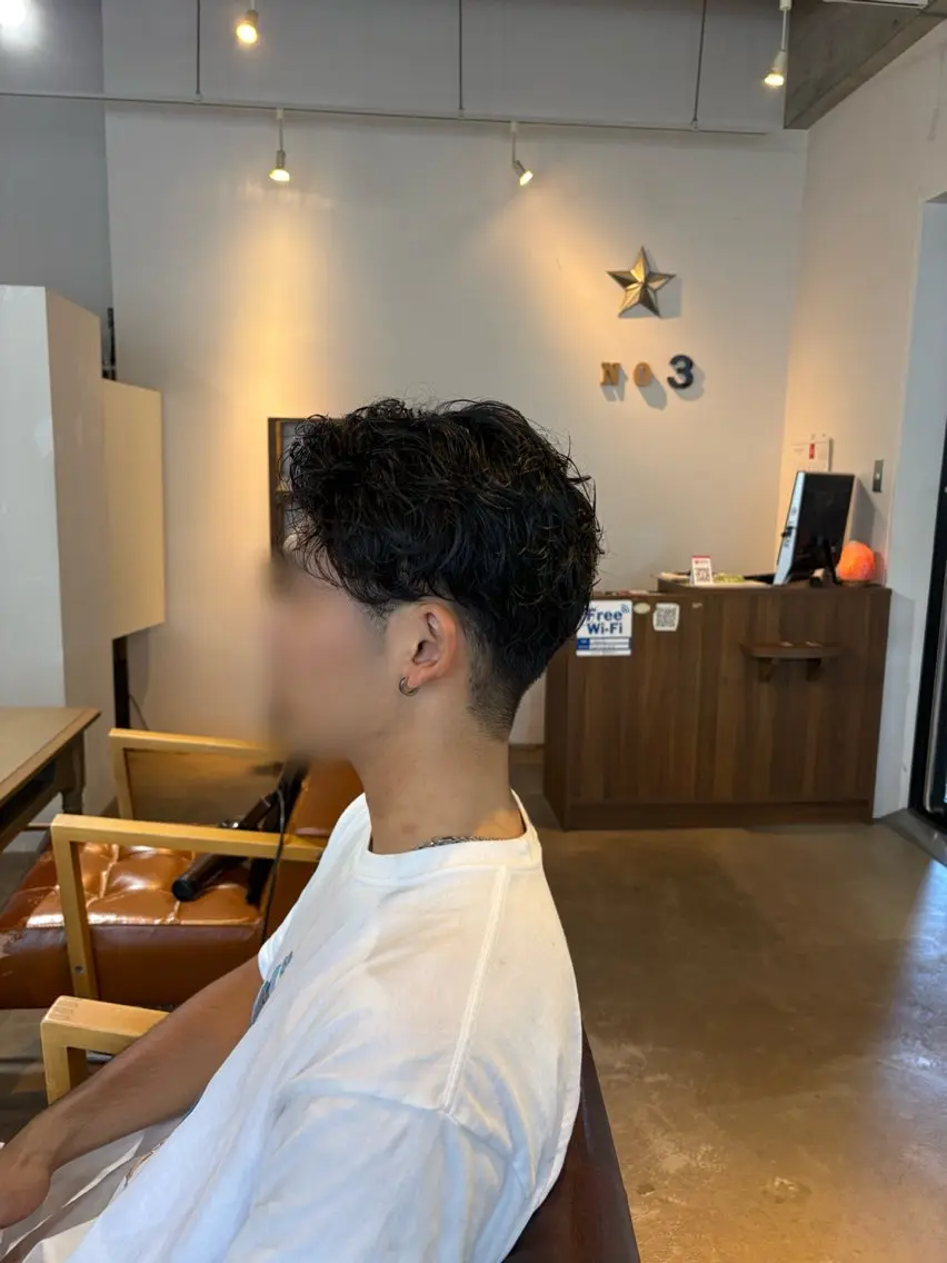 パーマ メンズ カット パーマ No.3 / かねたに🪞✨のヘアスタイル