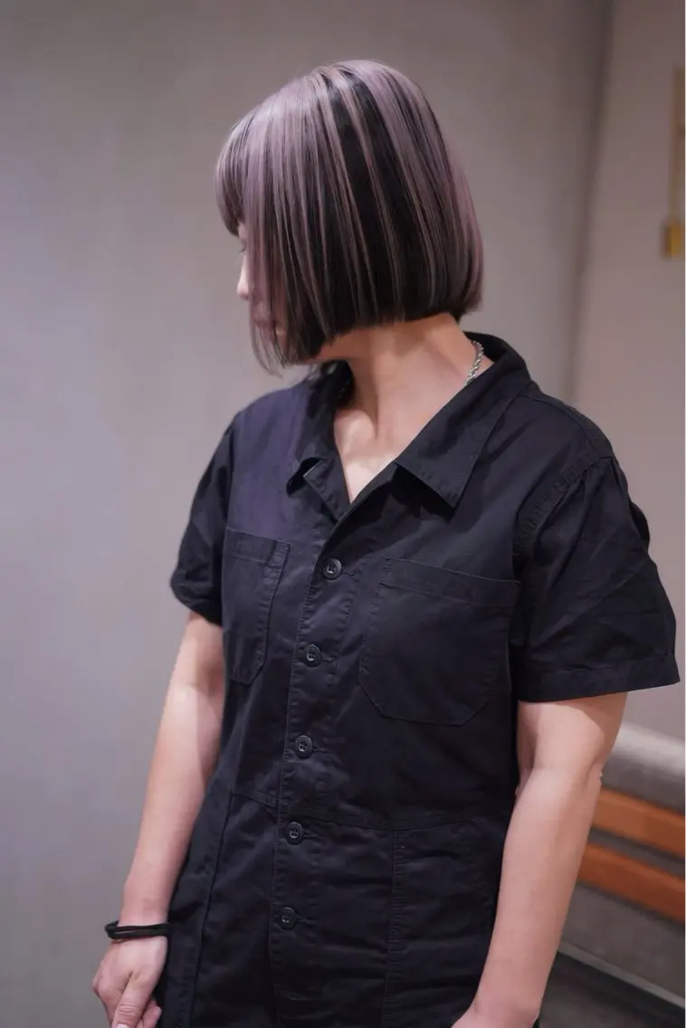 カラー 河原 楓樹のヘアスタイル