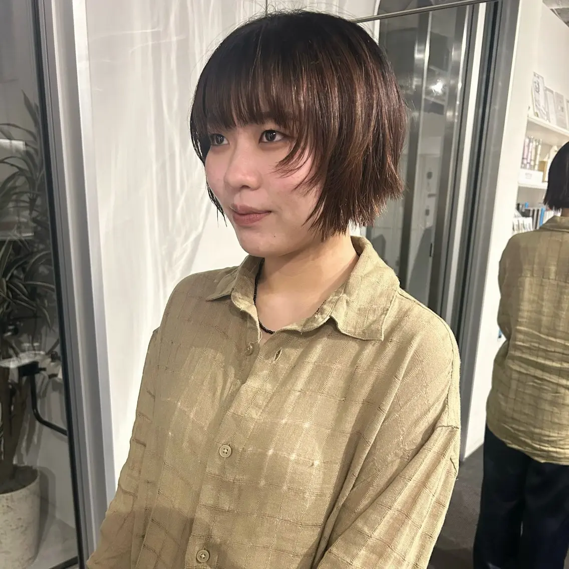 ショート ショートボブ ボブ ショートヘア カット 雛乃 ヒナノのヘアスタイル