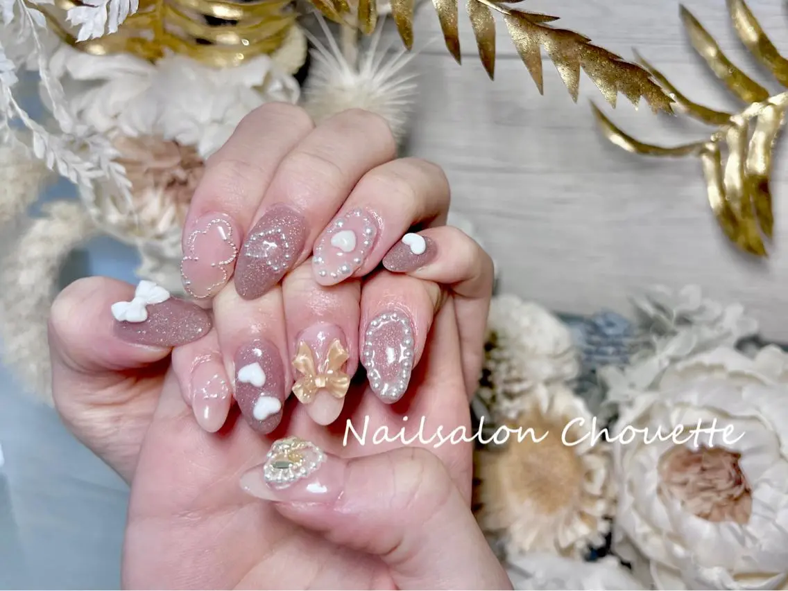 ミディアム フットネイル Chouette Nailのネイルデザイン
