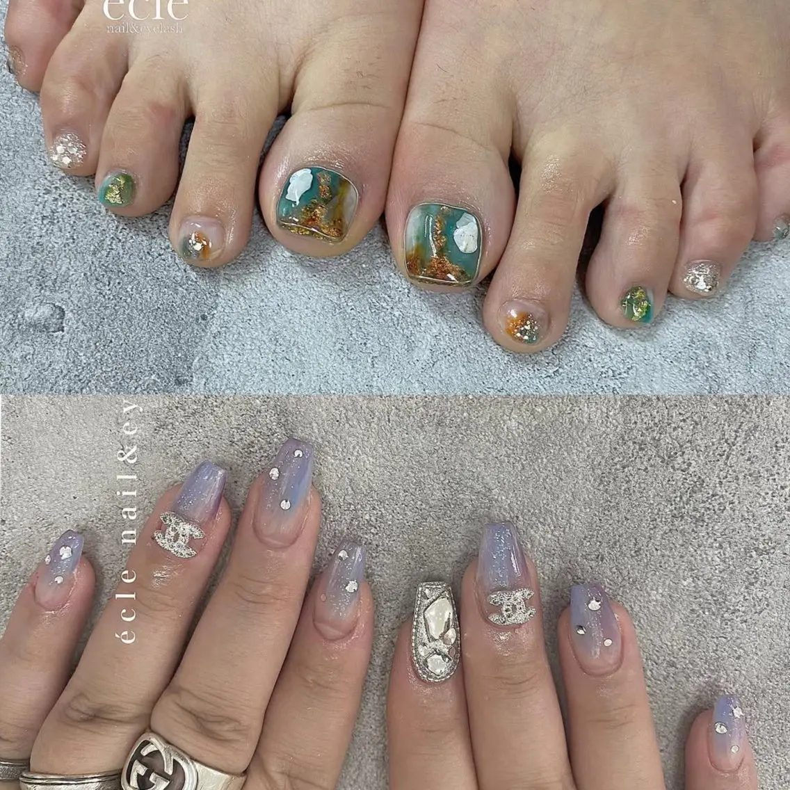 ◾︎(off有り)人気No.1✧ハンド&フットset✧乗せ放題の写真