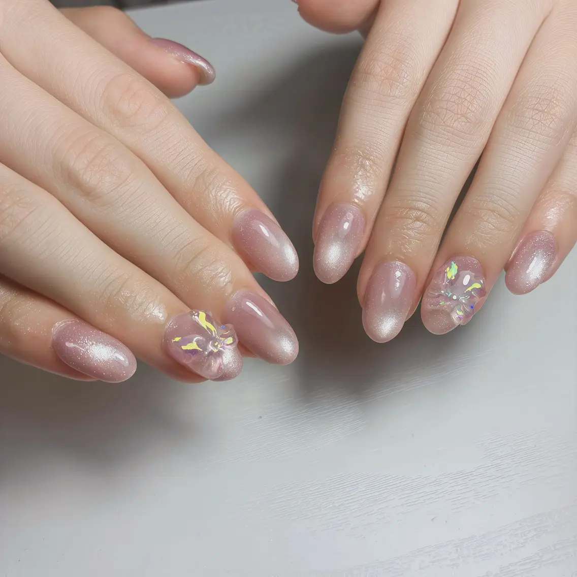 ネイル フットネイル ジェルネイル マグネットネイル ニュアンスネイル オフィスネイル ハンドネイル nail salon anoneのネイルデザイン