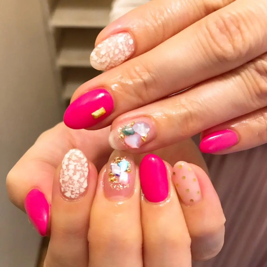 ネイル アートネイル 長さ出し フットネイル グリーン ニュアンスネイル Lily Roseスタッフ一同のマツエク・マツパデザイン