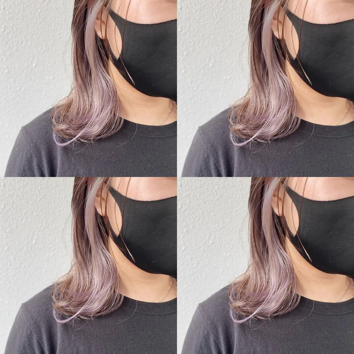 セミロング カラー ヘアアレンジ インナーカラー カット ヘアカラー トリートメント 竹内啓太 ボブのヘアスタイル