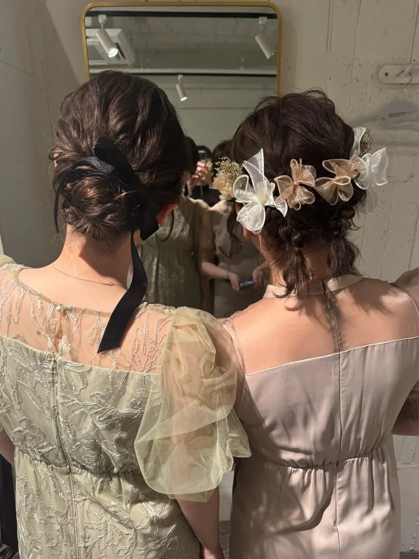 ミディアム ヘアアレンジ 小松 瑞季のヘアスタイル