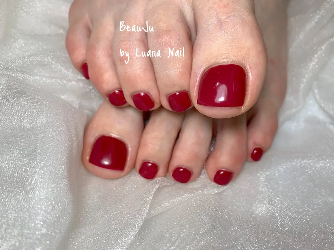 ネイル フットネイル BeauJu by Luana Nailのネイルデザイン