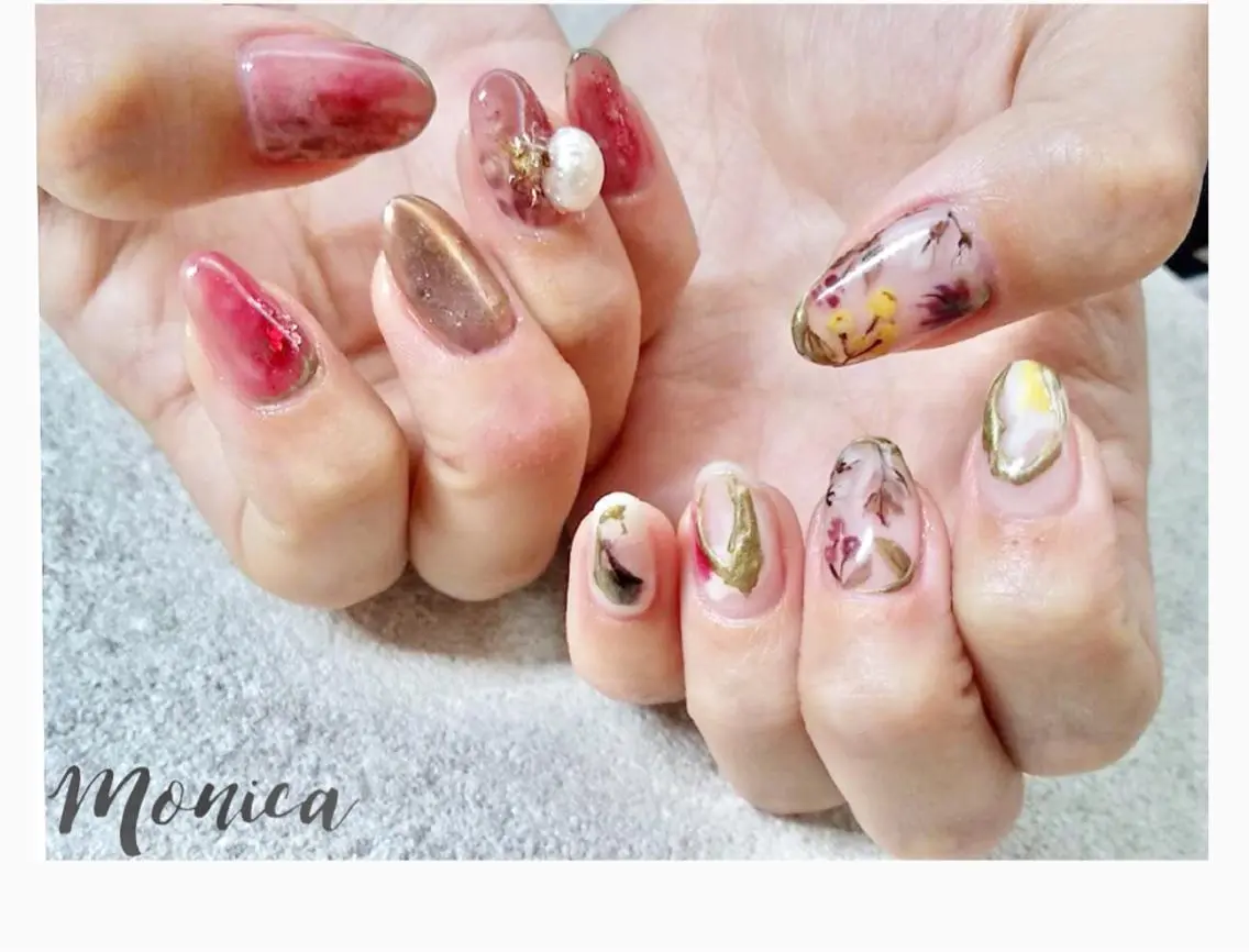 ネイル ハンドネイル nailsalon MONICAのネイルデザイン
