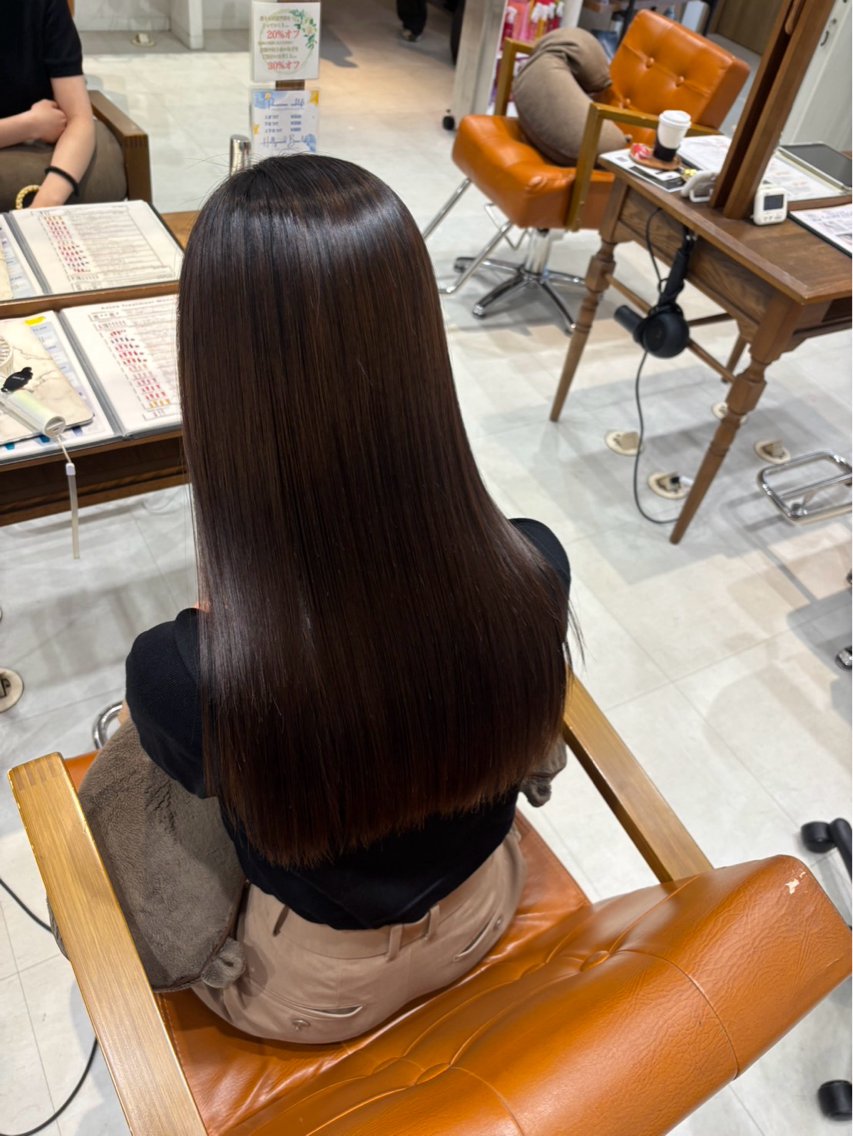 ロング 縮毛矯正/ 髪質改善 /ヒロキのヘアスタイル