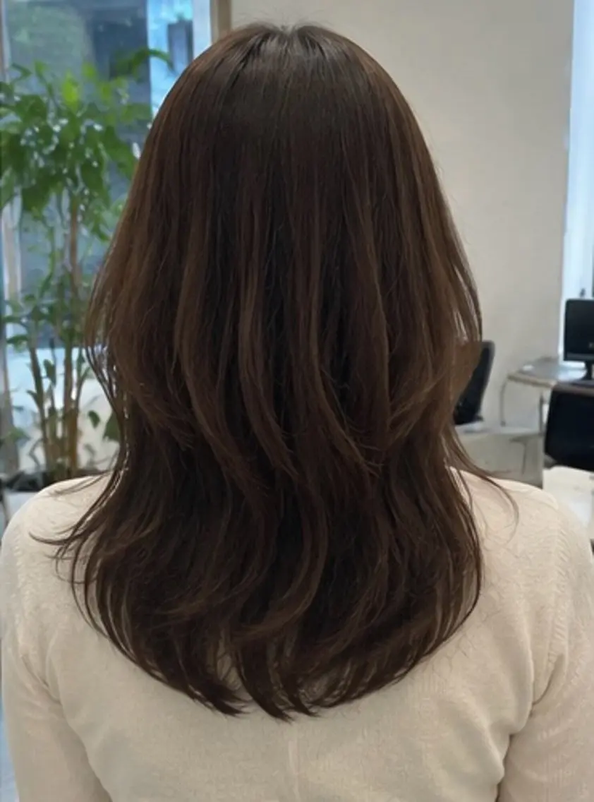 ミディアム ✨レディースカット モデル募集中✨永野のヘアスタイル