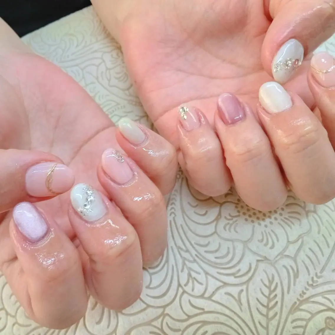 ネイル フラワーネイル precious nail  roomのネイルデザイン