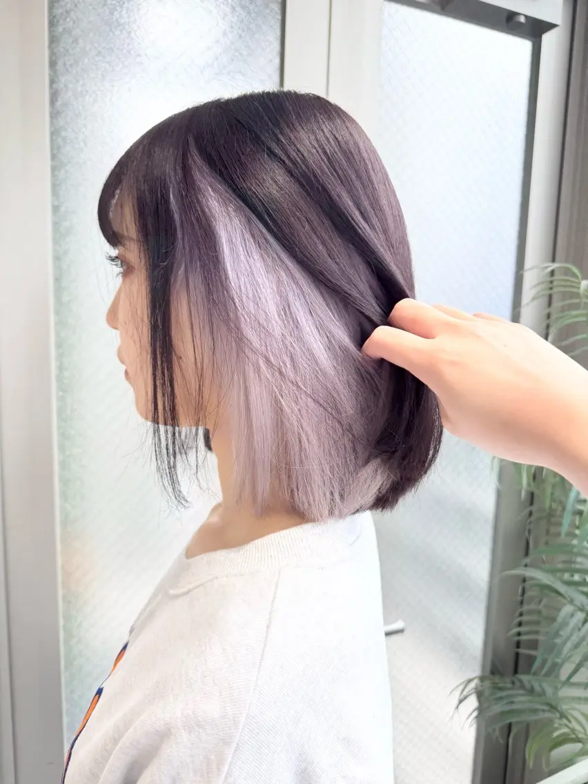 【🌟仕込むだけでおしゃれ度UP🌟】インナーカラー＋フルカラー＋メンテナンスカット⭐️#秋カラー🍁 #暖色🌰の写真