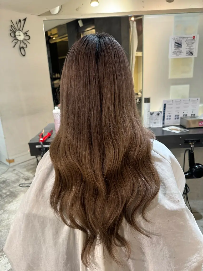 ロング エクステ まさ とのヘアスタイル