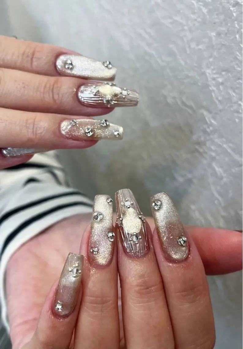 ネイル アートネイル フラワーネイル フットネイル ジェルネイル マグネットネイル Babarla Nailのネイルデザイン