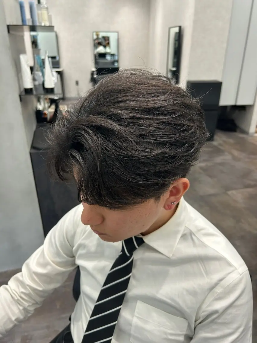 ミディアム メンズ 🐠メンズ特化🐠 井上風冴のヘアスタイル
