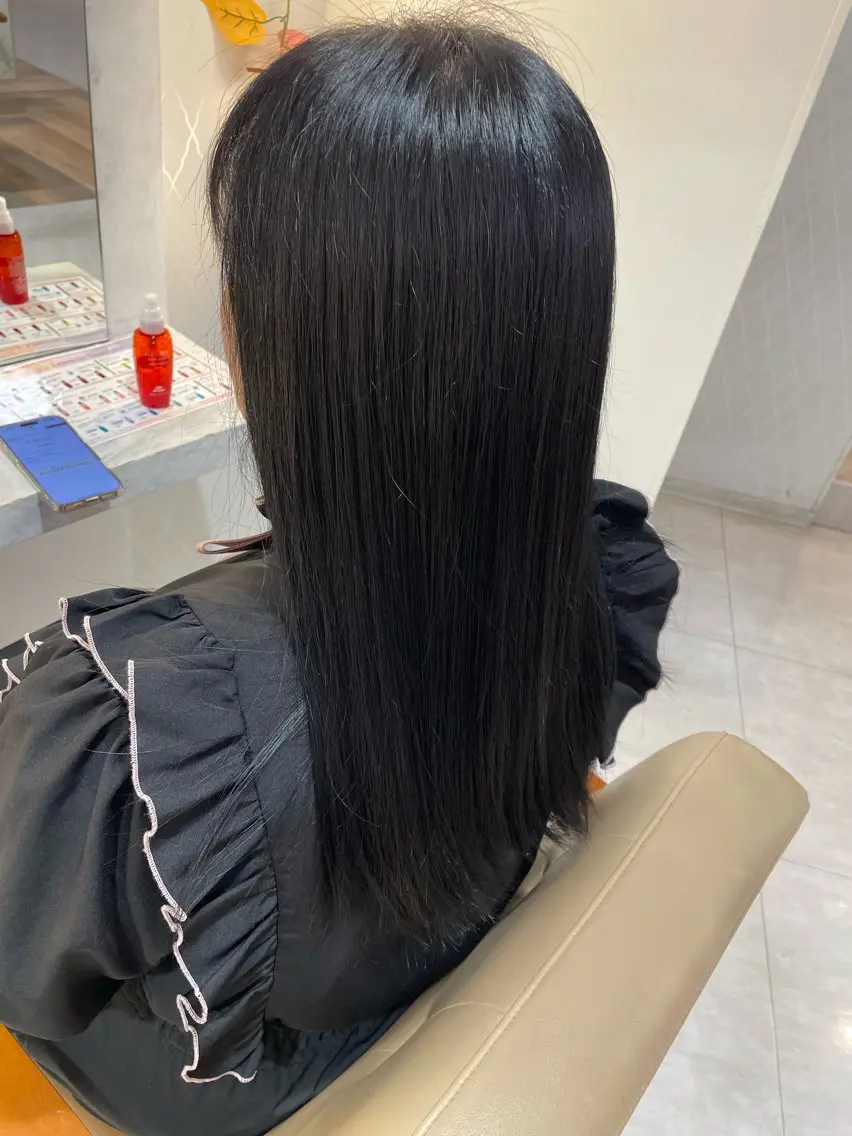 ロング カラー ヘアカラー 新庄 雪乃のヘアスタイル
