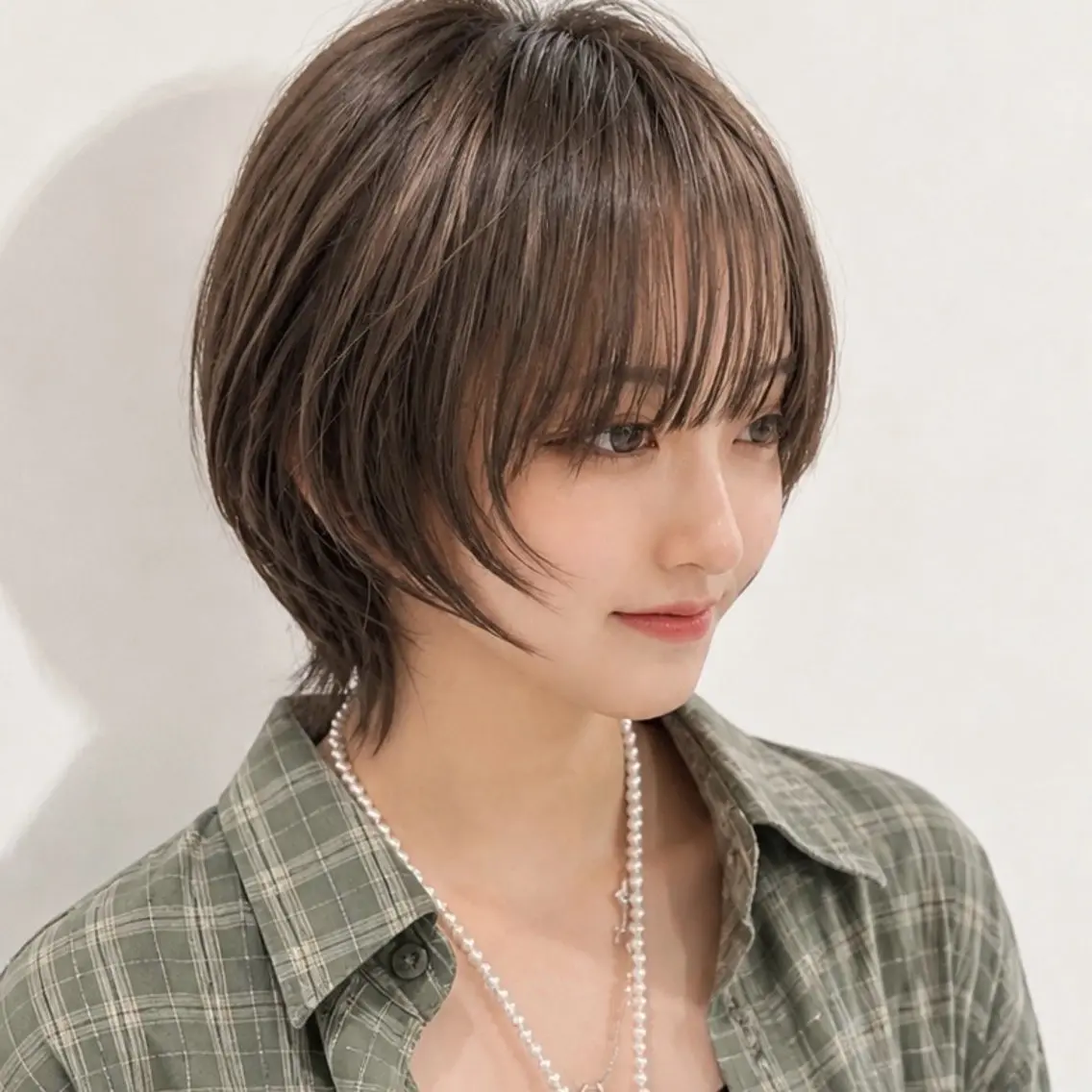 ショート カラー パーマ カット ヘアカラー メンズパーマ/名古屋 /池下/KAKKYのヘアスタイル
