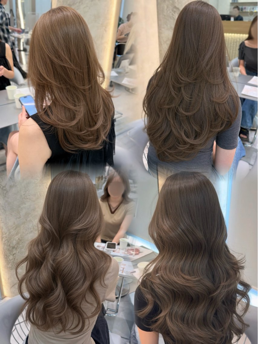 ロング ゆうま🌈艶髪カラー 🫧髪質改善のヘアスタイル