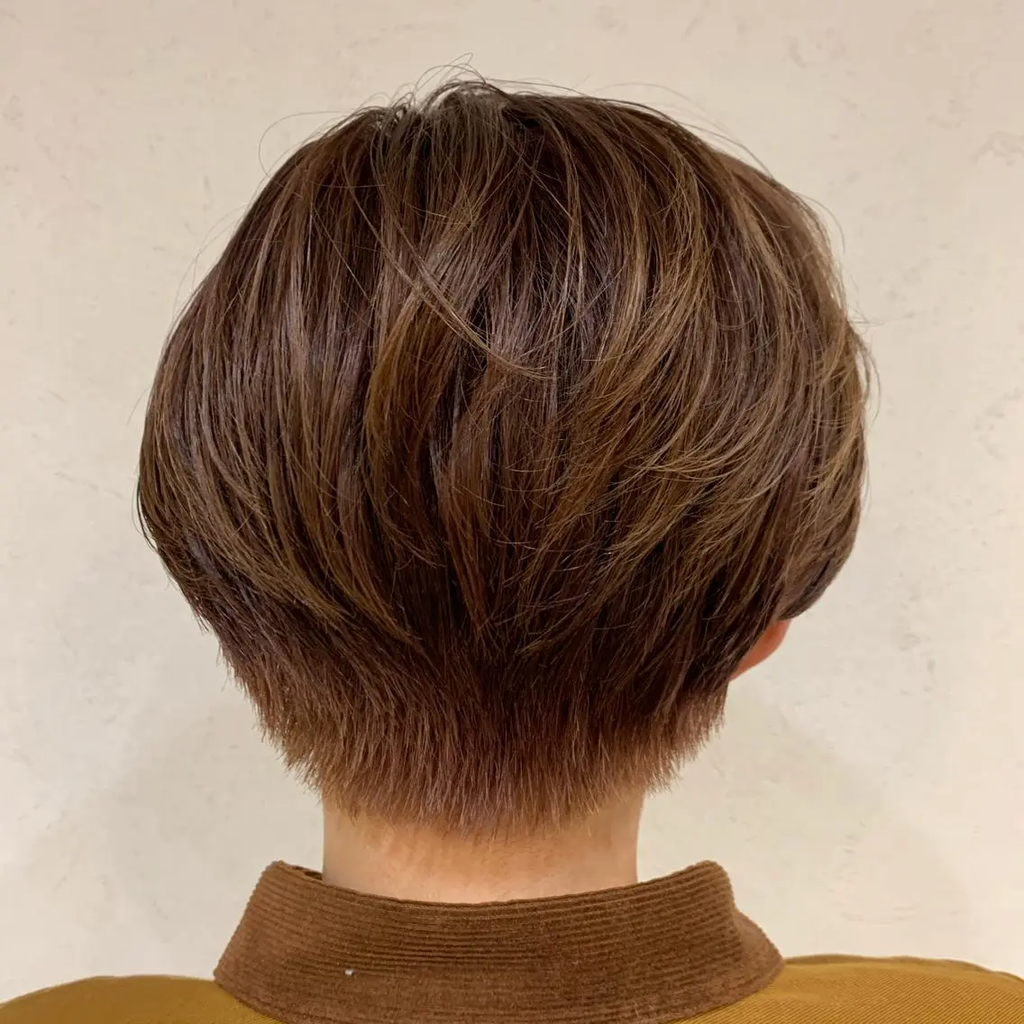 ショート ハンサムショート ショートヘア 蓼沼 由莉のヘアスタイル