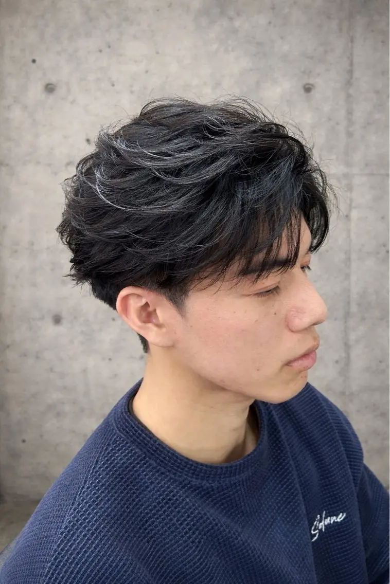 ショート カット パーマ トリートメント メンズ特化⭐ KAZUのヘアスタイル