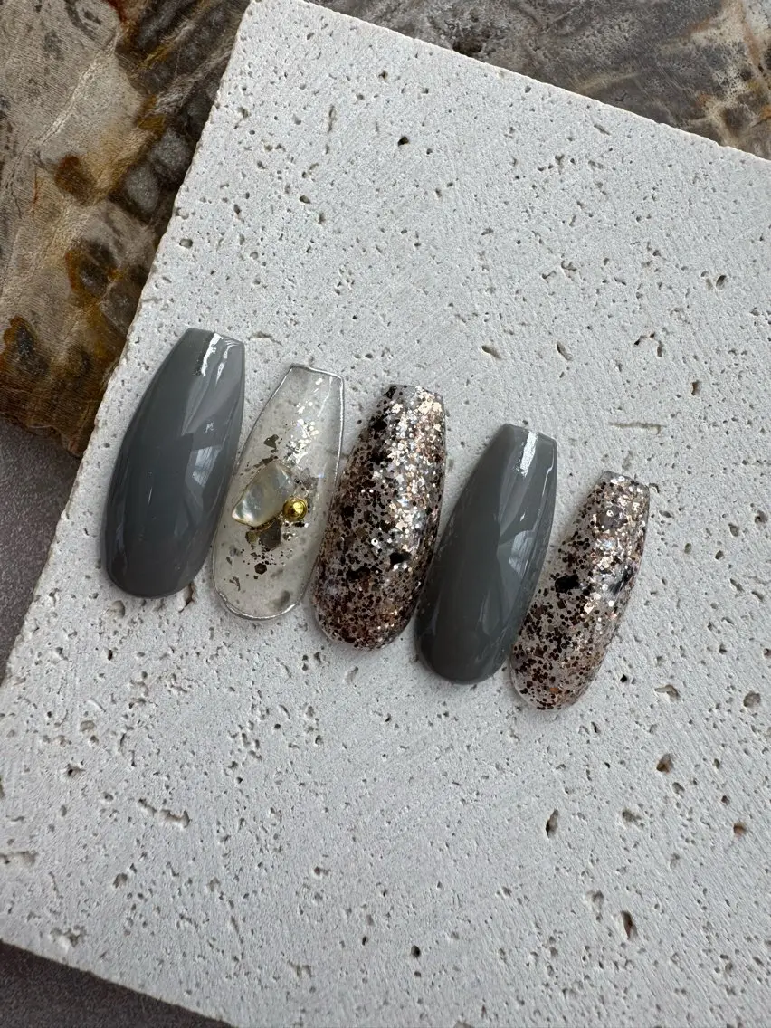 ネイル 長さ出し ロングネイル ニュアンスネイル スカルプネイル ネイルチップ ハンドネイル Monica nails/福島のネイルデザイン