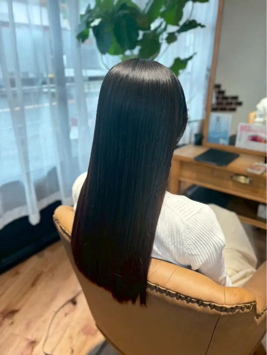 ロング トリートメント 西村 雪菜のヘアスタイル